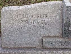 Ethel <I>Parker</I> Barlow 