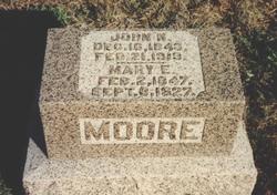 Mary Elizabeth <I>Rutledge</I> Moore 