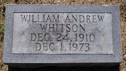William Andrew Whitson 