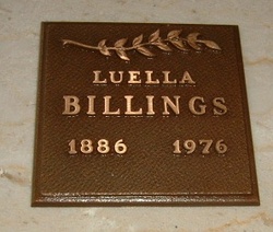 Luella <I>Buckley</I> Billings 