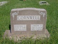 Martha Louise “Mattie” <I>Schooler</I> Cornwell 