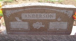 Nancy Hawtense <I>Roberson</I> Anderson 