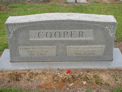 Mattie <I>Williamson</I> Cooper 