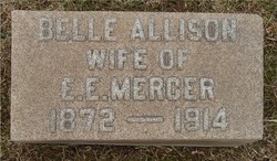 Mary Virginia Belle <I>Allison</I> Mercer 