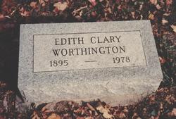 Edith Esto <I>Clary</I> Worthington 