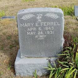 Mary Elizabeth <I>Popplewell</I> Ferrell 