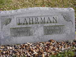 Agnes Mary <I>Lahmann</I> Lahrman 
