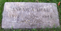 Sarah Ann <I>Warner</I> Hall 