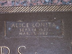 Alice Lonita <I>Ayers</I> Stamps 