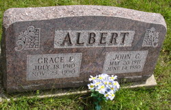 Grace Frances <I>Daub</I> Albert 