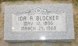 Ida A. <I>Patterson</I> Blocker 