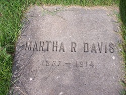 Martha R <I>Bruce</I> Davis 