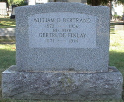 Gertrude <I>Finlay</I> Bertrand 