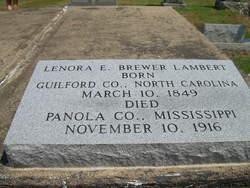 Lenora E. <I>Brewer</I> Lambert 