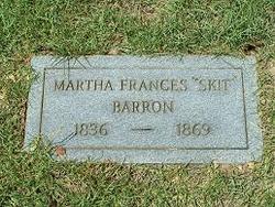 Martha Frances <I>Nixon</I> Barron 