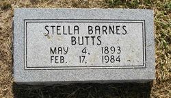 Stella Annie <I>Wolf</I> Barnes Butts 
