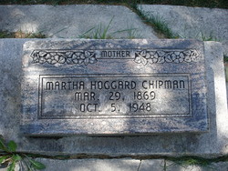 Martha <I>Hoggard</I> Chipman 