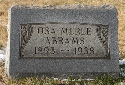 Osa Merle <I>Allison</I> Abrams 