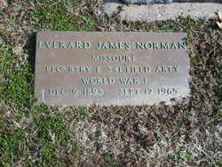 PFC Everard James Norman 