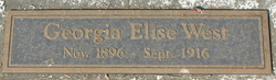 Georgia Eloise West 