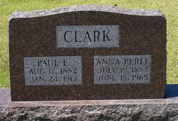 Anna Perle <I>Puckett</I> Clark 