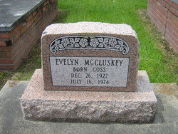 Evelyn <I>Goos</I> McCluskey 
