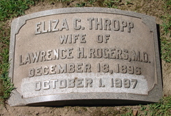 Eliza C. <I>Thropp</I> Rogers 