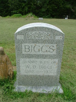 Sarah Jannie <I>Stone</I> Biggs 