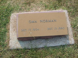 Oma <I>Norman</I> DeJournett  Jeffress 