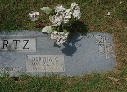Bertha Clara <I>Zingelman</I> Bartz 