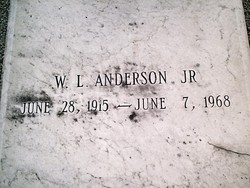 W L Anderson Jr.