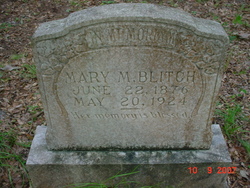 Mary Martha <I>Crumpton</I> Blitch 