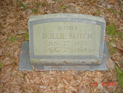 Mary Susan “Dollie” <I>Davis</I> Blitch 