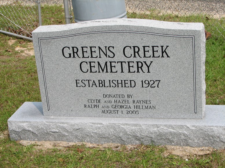 Greens Creek Cemetery
