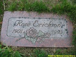 Rose <I>Lester</I> Erickson 