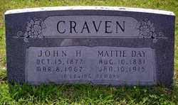 Mattie <I>Day</I> Craven 