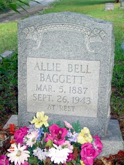 Allie Bell <I>Brunson</I> Baggett 