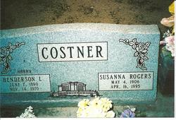 Susanna <I>Rogers</I> Costner 
