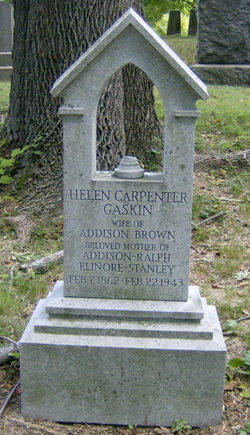 Helen Carpenter <I>Gaskin</I> Brown 