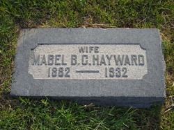 Mabel Blanche <I>Cutler</I> Hayward 