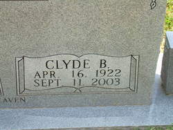 Clyde Elizabeth <I>Blount</I> Henderson 
