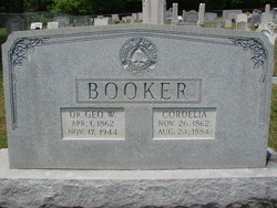 Dr George W Booker 