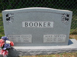 Alice Shell <I>Newman</I> Booker 