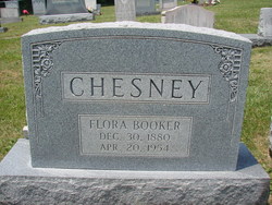 Flora <I>Booker</I> Chesney 