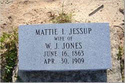 Mattie I. <I>Jessup</I> Jones 