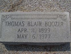 Thomas Blair Boozer 