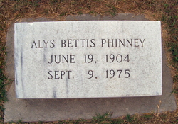 Alys <I>Bettis</I> Phinney 