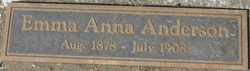 Emma Anna <I>Meier</I> Anderson 