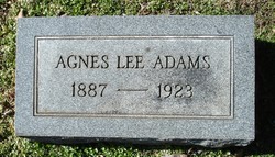 Agnes Lee Adams 
