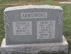 Martha <I>Peoples</I> Armstrong 